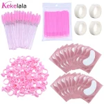 264 Eyelash Extension Tools Set Micro Eyelash Brushes Adhensive Tape Glue Ring Holder (New)