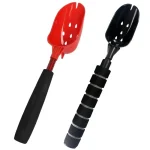 Bait Throwing Spoons Retractable Fish Bait Casting Scoop Lightweight Long Handle Non Slip (New)