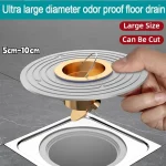 5 10cm Caliber Brass Floor Drain Core Fast Drainage Odor Insect Proof Drain Sink (New)