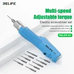 RELIFE E2 Torque Electric Screwdriver Set Multi-speed Adjustable Torque ,Adjustable (New)
