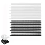 Mini Tag Kit 0.5Cm Fasteners White Black Garment Tag Barb Attachment Price Tags (New)