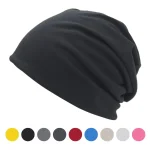 Solid Beanie Polyester Men Women Unisex Beanies Caps Casual Beanie Hats For Women Skullies (New)