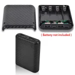 4x18650 Battery Charger Case Shell Kit DIY Power Bank Box Detachable Portable No solder (New)