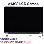 A1398 For Macbook Pro Retina 15 Inch Full Assembly LCD Display Screen 2880*1800 In 2012 to 2015 sliver (New)