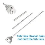 Algae Scraper Fish Tank Cleaning Tool No Damage To Algae Removal Knife Inner (New)