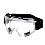 Safety Glasses, Splash&Dust&Sand Resistant Goggles; Adjustable Clear Eyewear for Cycling, Skiing and Other Sports (New)