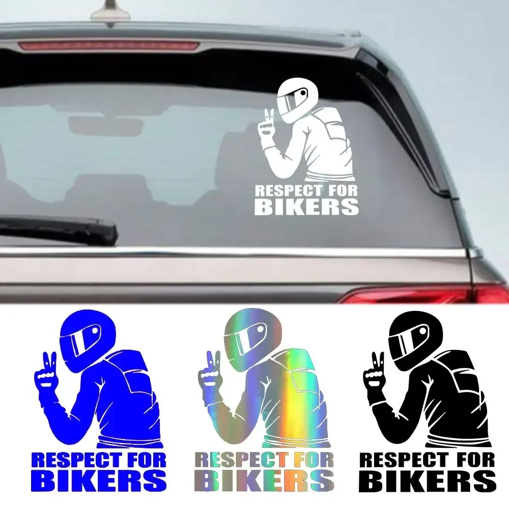 Sa7b16291f631441486cec5b5c287d1374 1 Respect Biker Sticker For On Car Motorcycle Vinyl 3D Stickers Motorcycle Vinyl (New) - Image 1