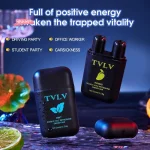 H Mints Lemon Mango Watermelon Energy Stick Double Hole Energizing Energy Bar Aromatherapy Nasal Inhaler Energy Vapors (New)