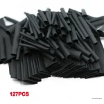 127 Heat Shrink Tube Sleeving Tubing Assortment Kit Electrical Connection Electrical Wire Wrap (New)