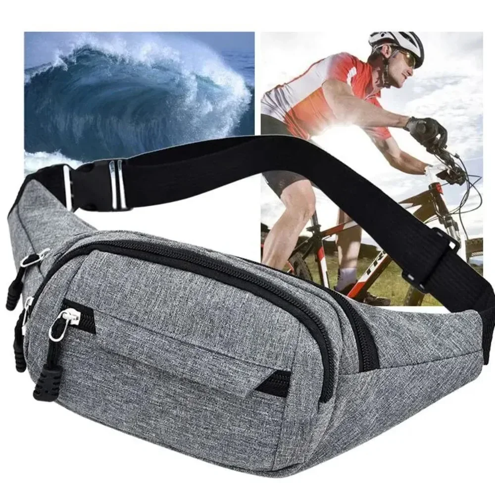Sbe9372216c48450f87066dbfa899d579z 2024 Mobile Waist Bag for Men Women Multifunctional Large Capacity Belt Bag Anti (New) - Image 1