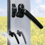 Universal Casement Window Handle Door Handles Wheel Lock with Buckle Aluminum Alloy Turning (New)