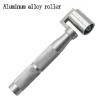 Household Wallpaper Wallpaper Pressing Wheel Aluminum Alloy Roller Wallpaper Construction Flat Press Wheeling (New)