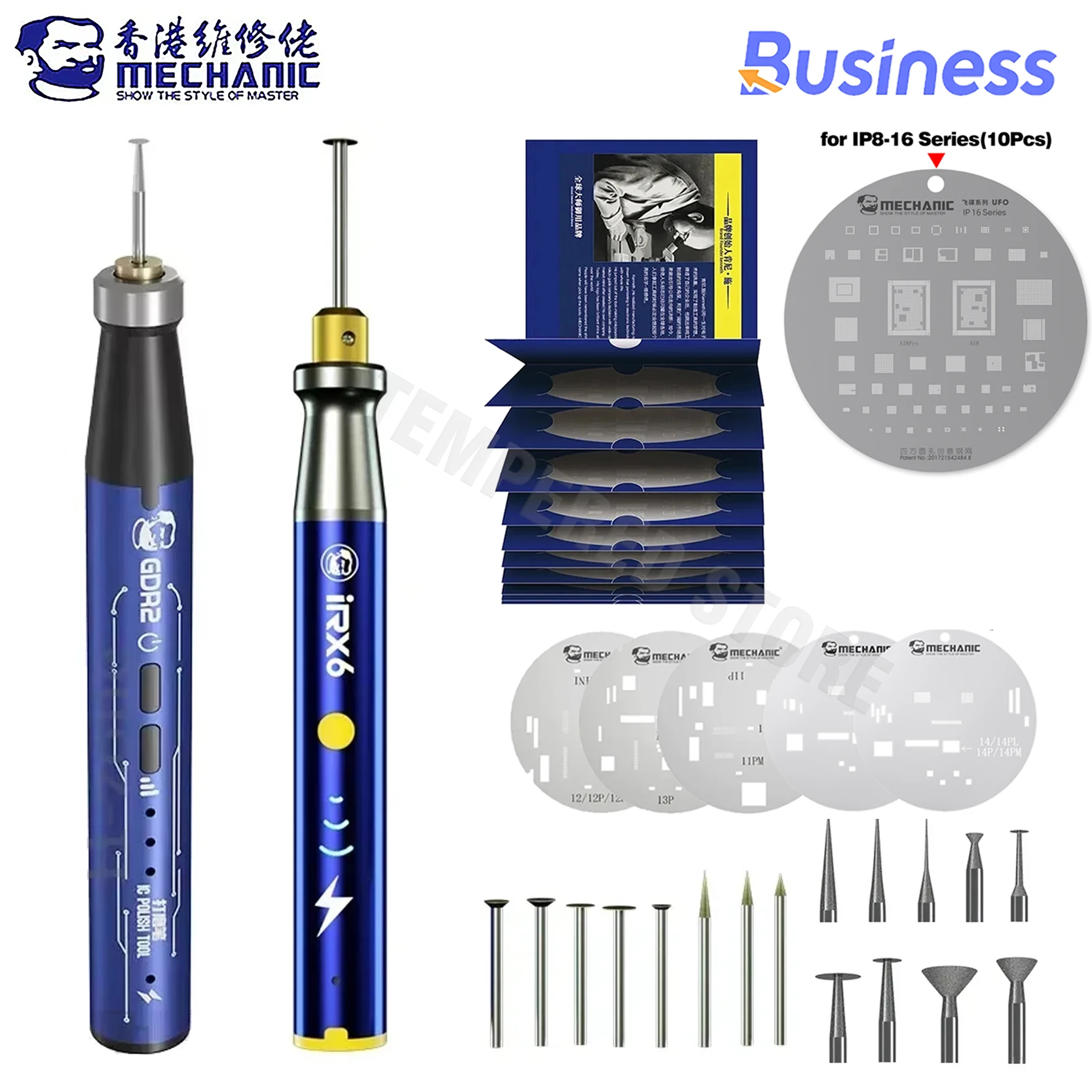 Sccb81ed78edb46e98469622fa2819eefd MECHANIC IRX6 Speed Adjustable Engraving Machine Mini Electric Polishing Pen (New) - Image 1