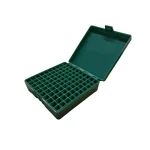 100 Rounds Tactical Ammo Storage Box for 9mm Rifle Pistol Ammunition Bullets Case (New)