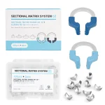 Dental Matrix Bands Clamp Sectional Contoured Matrix System Metal Matrices Nickel Titanium Clamping (New)