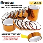 33M Kapton Tape Gold High-Temperature Heat Resistant Adhesive Tape Polyimide (New)