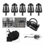 5 Outdoor Mountaineering Buckle Molle Backpack Webbing Nylon Hook Elastic Rope Tactical Gear (New)