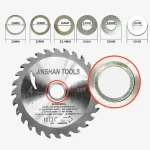 6 Adapter Washer Circular Saw Blade Reducing Rings Conversion Ring Cutting Disc Aperture (New)