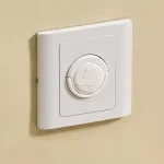 10 Baby Safety Socket Covers Child Electric Shock Protection Anti electric Shock Outlet Protectors (New)