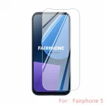 Clear Tempered Glass Fairphone 5 Screen Protector for (New)