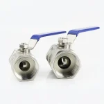 Stainless Steel BallValve Ball Valve 1 4" 3 8" 1 2" 3 4" 1" 1 1 4" 1 1 2" Female (New)