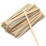 100 Coffee Stir Sticks Disposable Wooden Coffee Stirrers Hot Cold Drinking Stir Beverage (New)