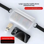 Waterproof Waist Fanny Pack Touch Sensitive Clear Phone Protector Bag (New)
