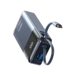 BYZ W259 PD45W Self-Corded Mobile Power Bank (Reliable Fast Charging) (New)
